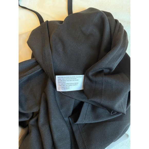 Wild Fable Leopard Print Halter Dress Black Tan Mini S - Picture 7 of 7